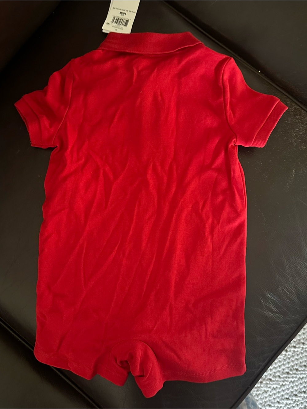 Ralph Lauren Red Polo Bear Shortall, NWT, 18 Months - Picture 7 of 8